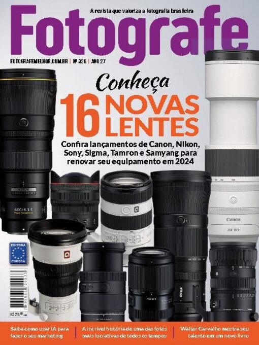 Title details for Revista Fotografe Melhor by Editora Europa LTDA - Available